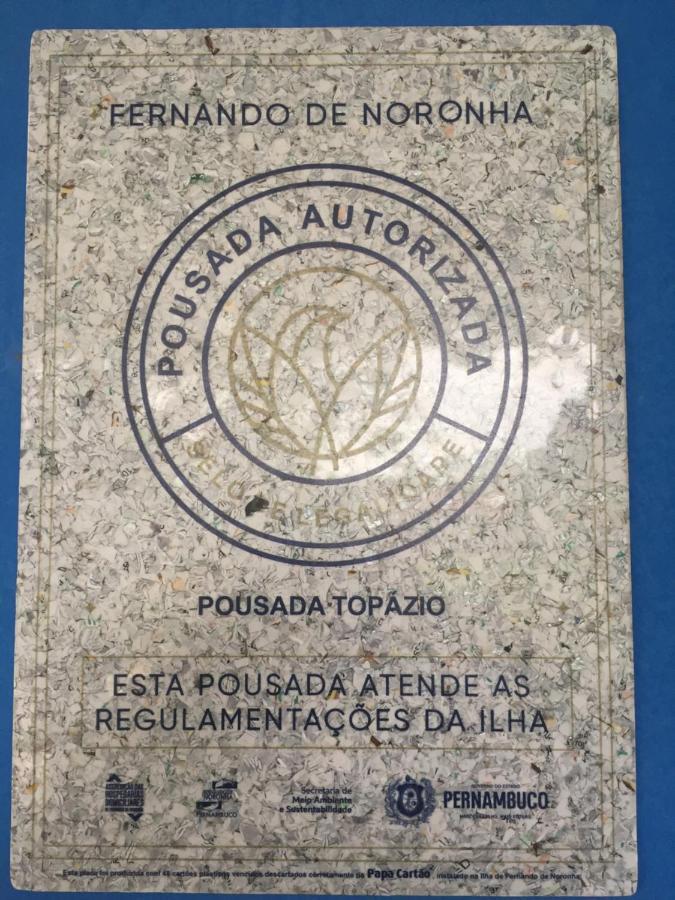 Pousada Topazio 페르난도데노롱야 외부 사진